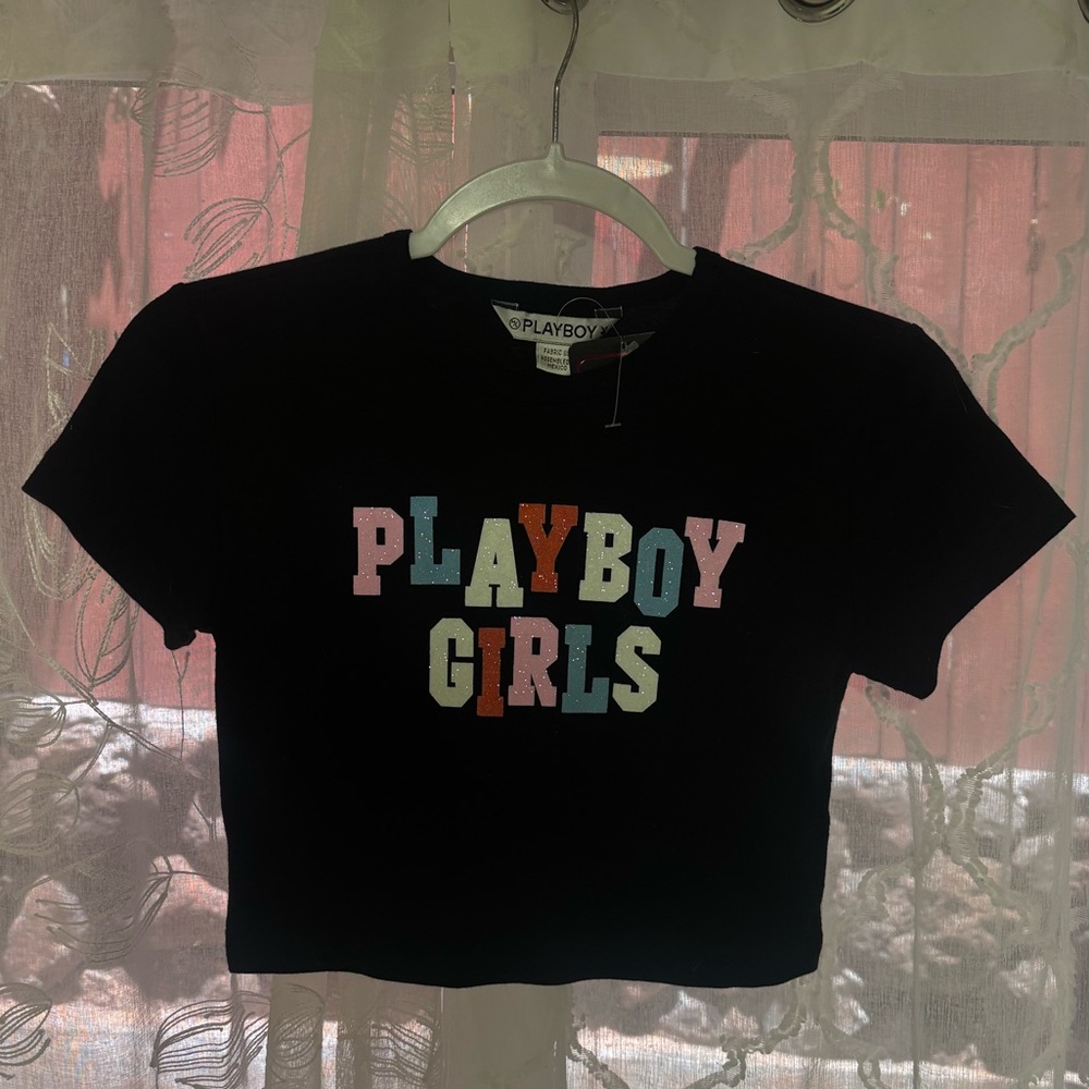 Vintage Playboy Crop Top